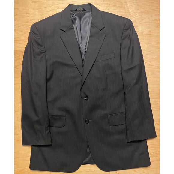 Jos. A. Bank Other - Jos. A. Bank 2 Button Gray Pinstripe Sport Coat Blazer Jacket 42R
